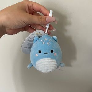 SOLD Lune the Lochness Monster Squishmallow Clip